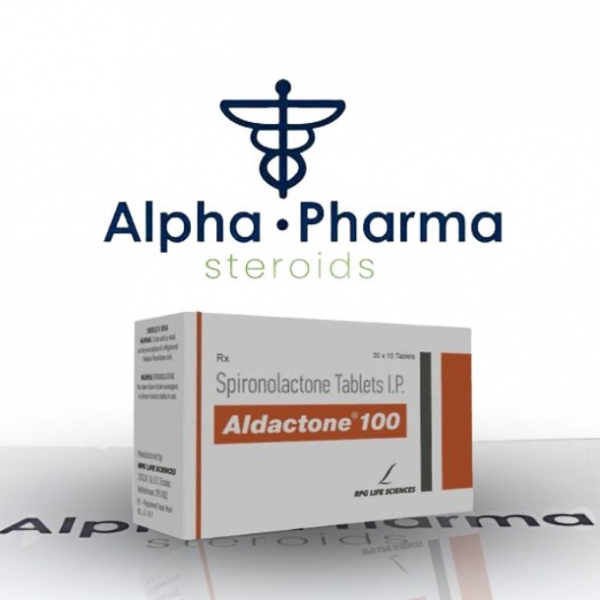 Buy Aldactone 100mg (RPG)- alpha-pharma.biz