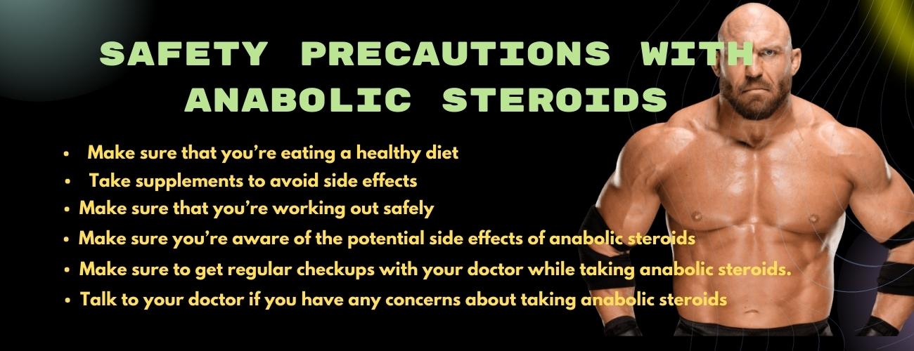Safety Precautions with Anabolic Steroids